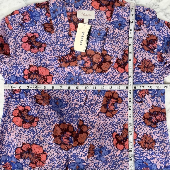 Cleobella Zoya Duster Kimono Organic Cotton Boho Artsy Womens Open Front XS SM - Picture 7 of 15